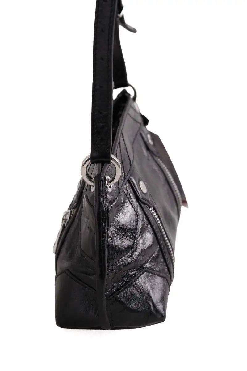 Sac à bandoulière Zadig & Voltaire Sunny Noir en Cuir