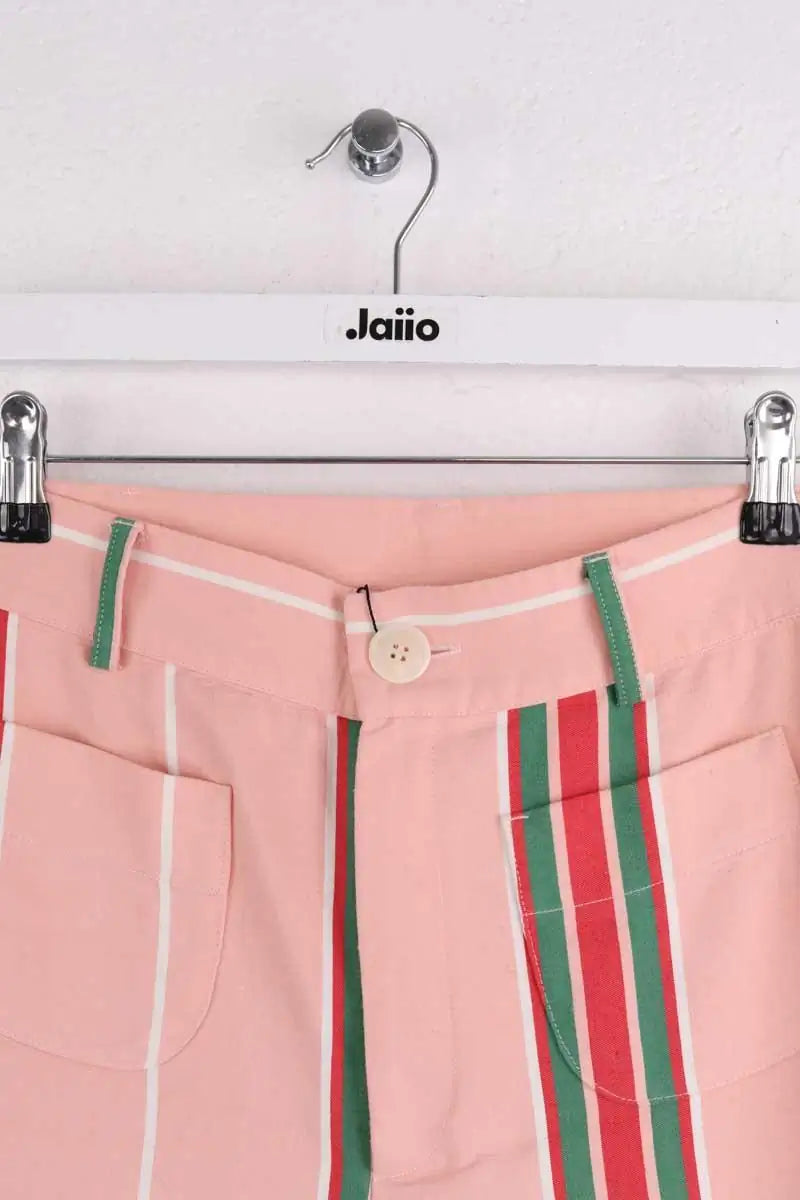 Pantalon La Veste Rose en Coton