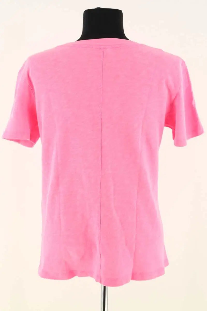 T-shirt American Vintage Rose en Coton