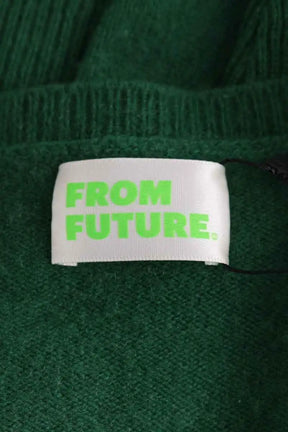 Pull From Future Vert en Cachemire