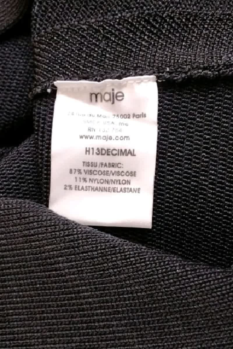 Mini jupe Maje  Noir