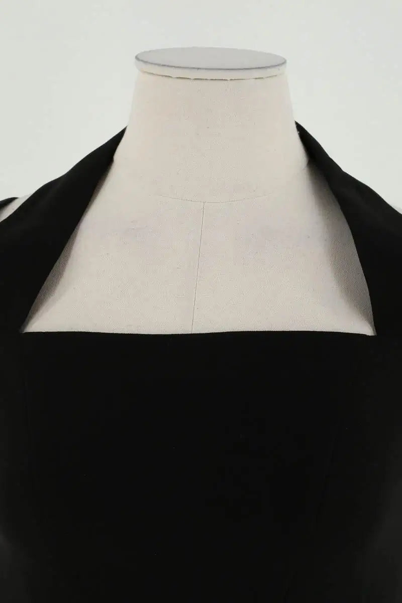 Robe Maje Noir en Synthétique