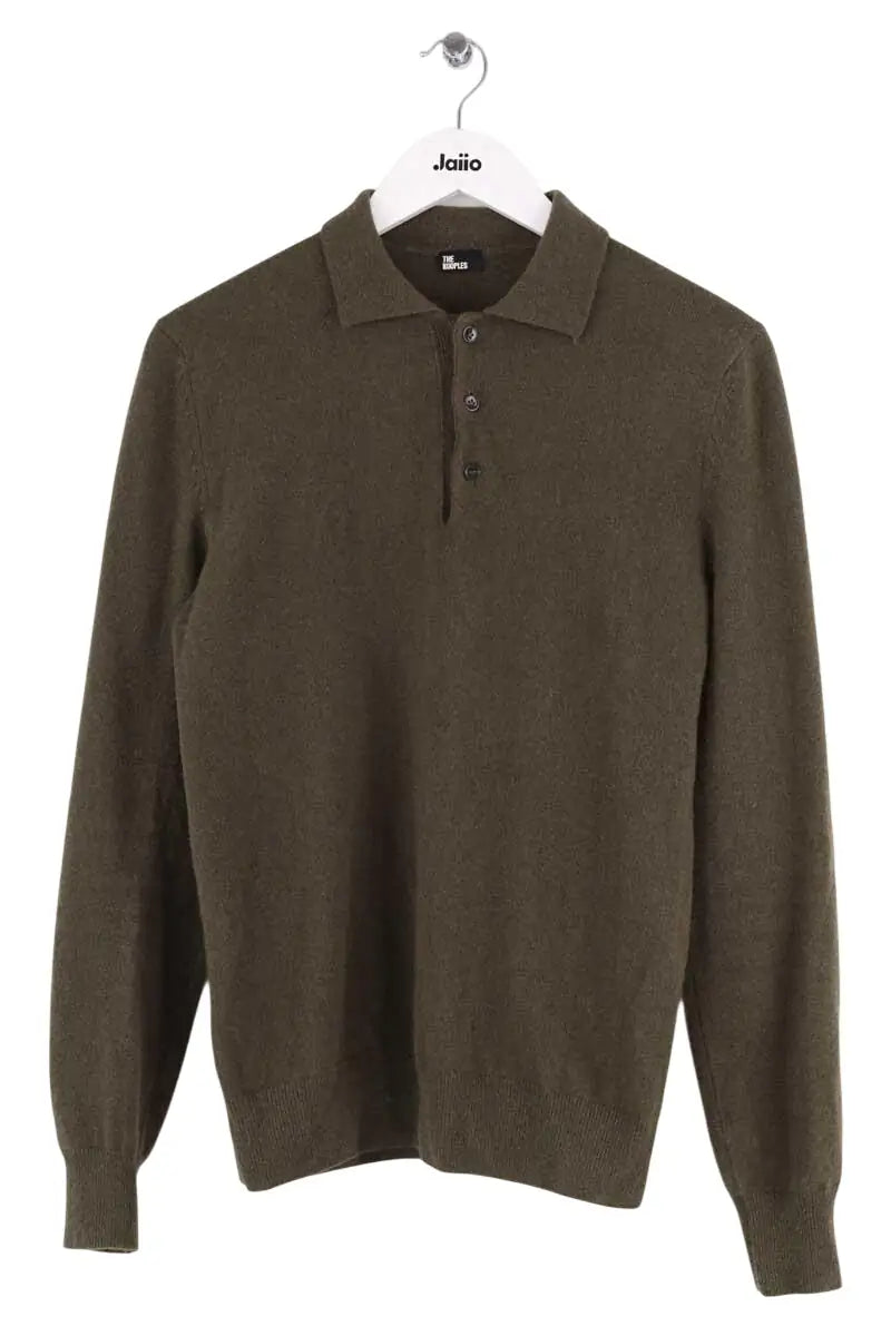Pull The Kooples Kaki en Cachemire, taille XS - Seconde Main