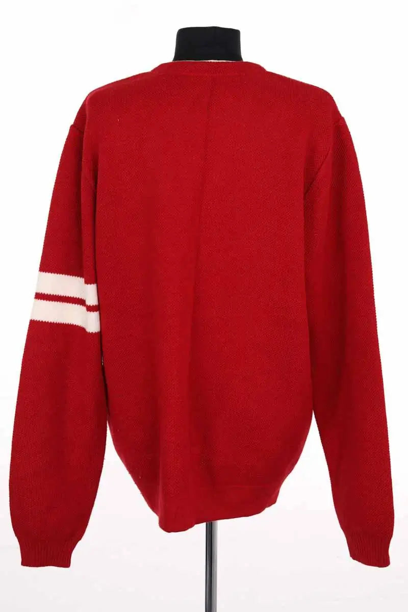 Cardigan Merci Rouge en Laine