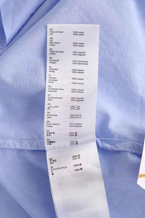 Chemise Claudie Pierlot Bleu en Coton