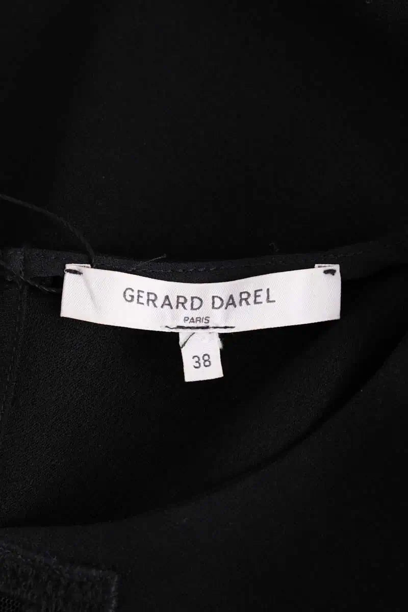 Blouse Gerard Darel Noir en Synthétique