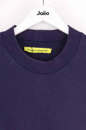 Sweatshirt Raf Simons Bleu en Coton