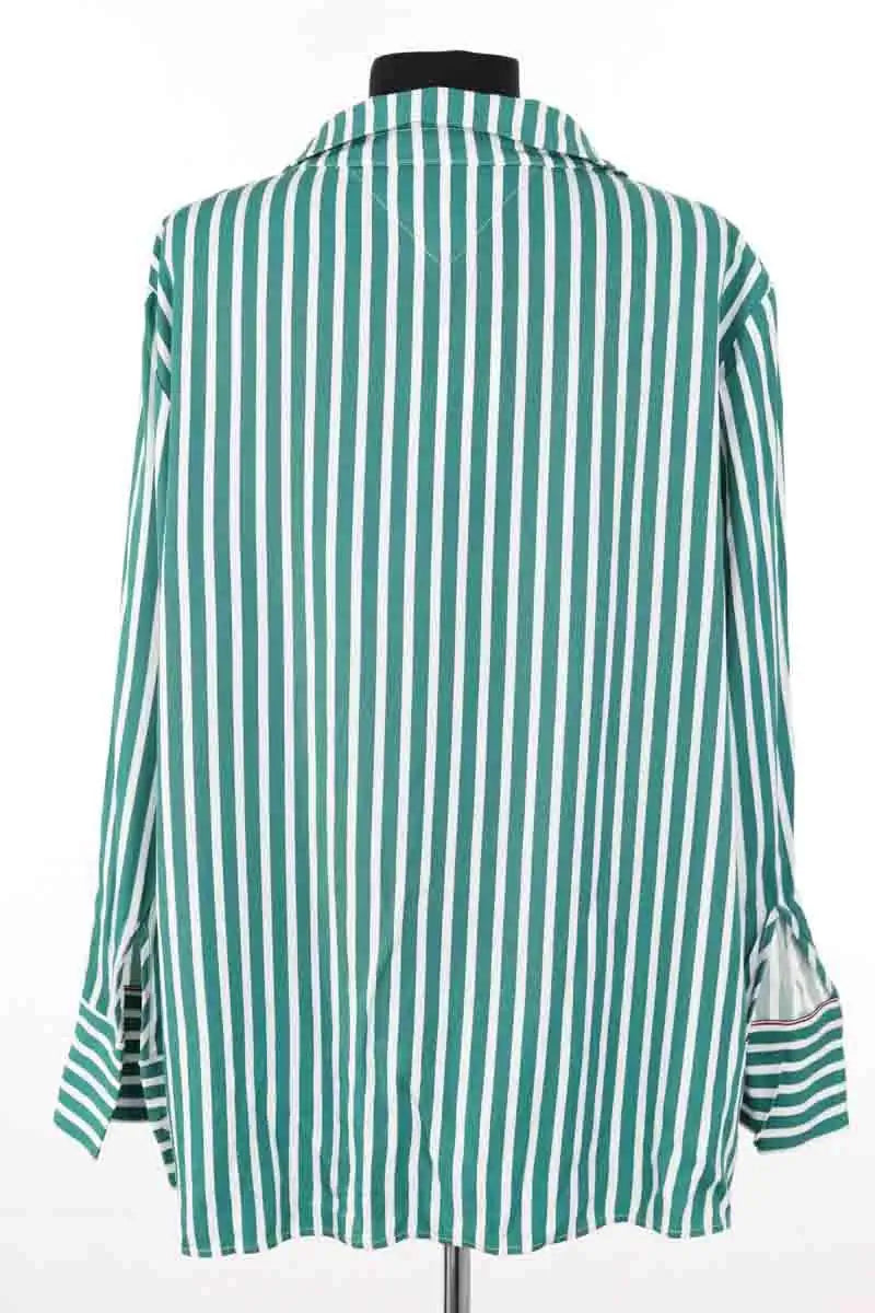 Chemise Tommy Hilfiger Vert en Viscose