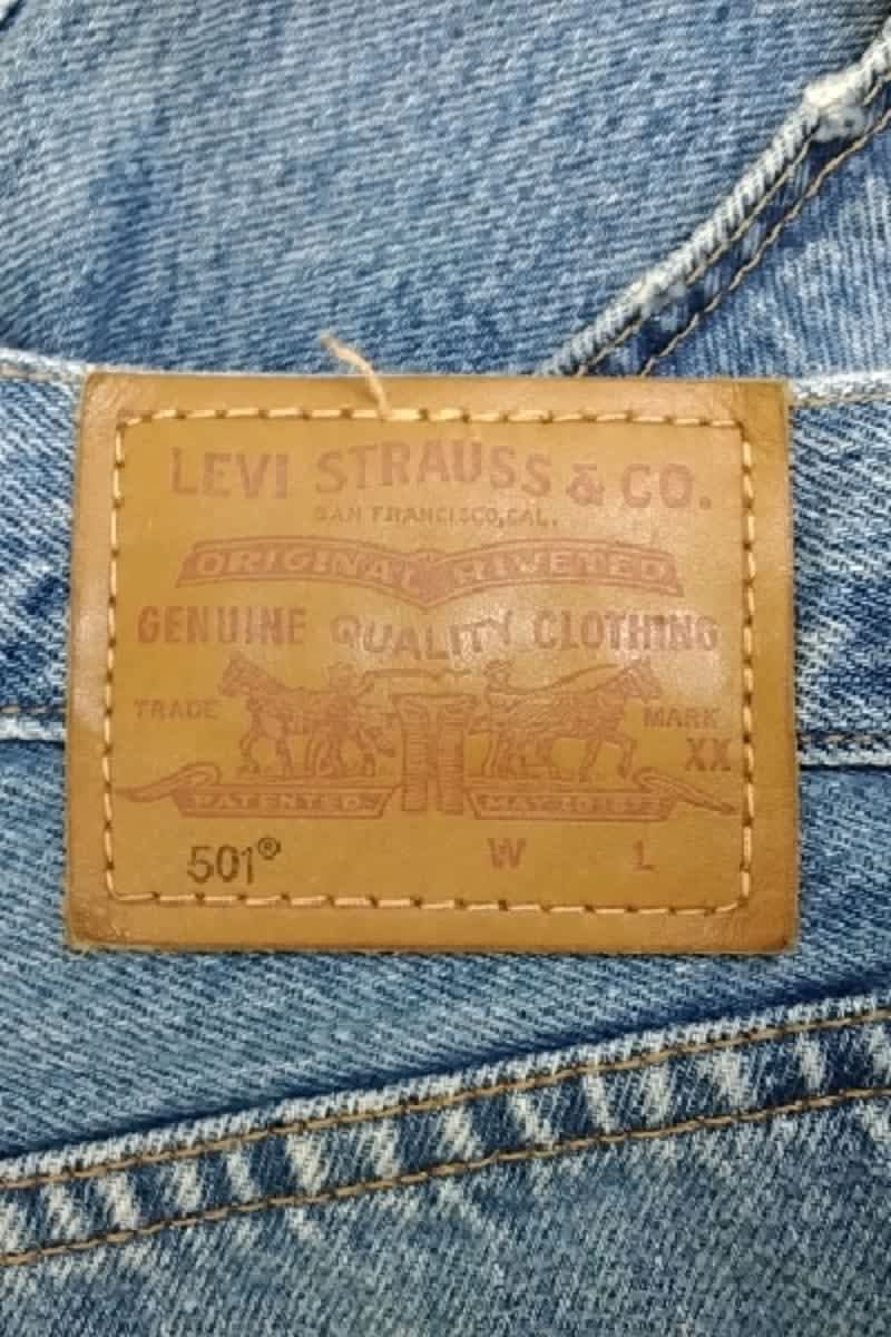 Short Levi's  Bleu