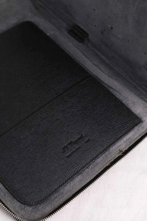 Porte Documents S.T. Dupont Noir en Cuir