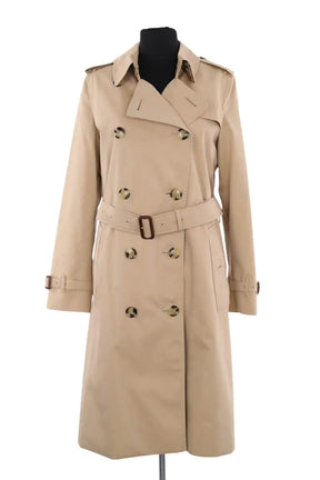 Trench-coat Burberry Camel en Synthétique, taille S - Seconde Main