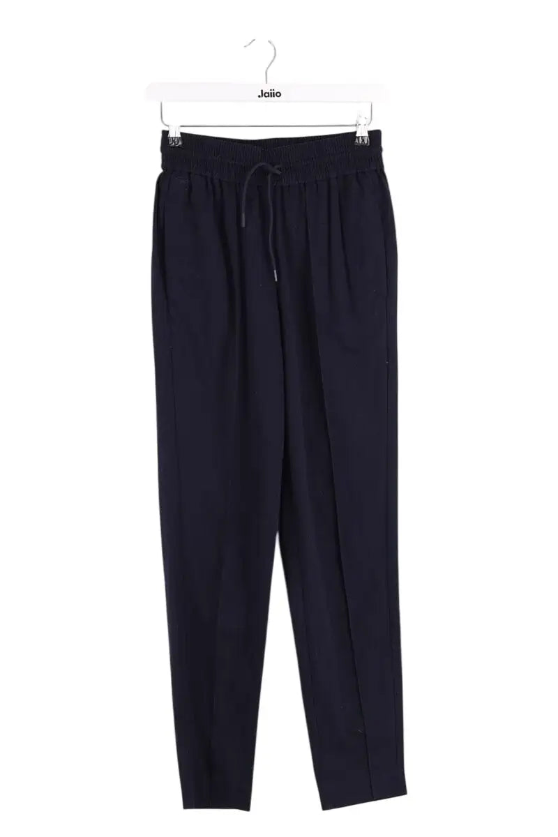 Pantalon slim Lacoste Marine en Laine, taille XS - Seconde Main