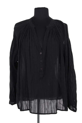Blouse Vanessa Bruno Noir en Viscose, taille L - Seconde Main