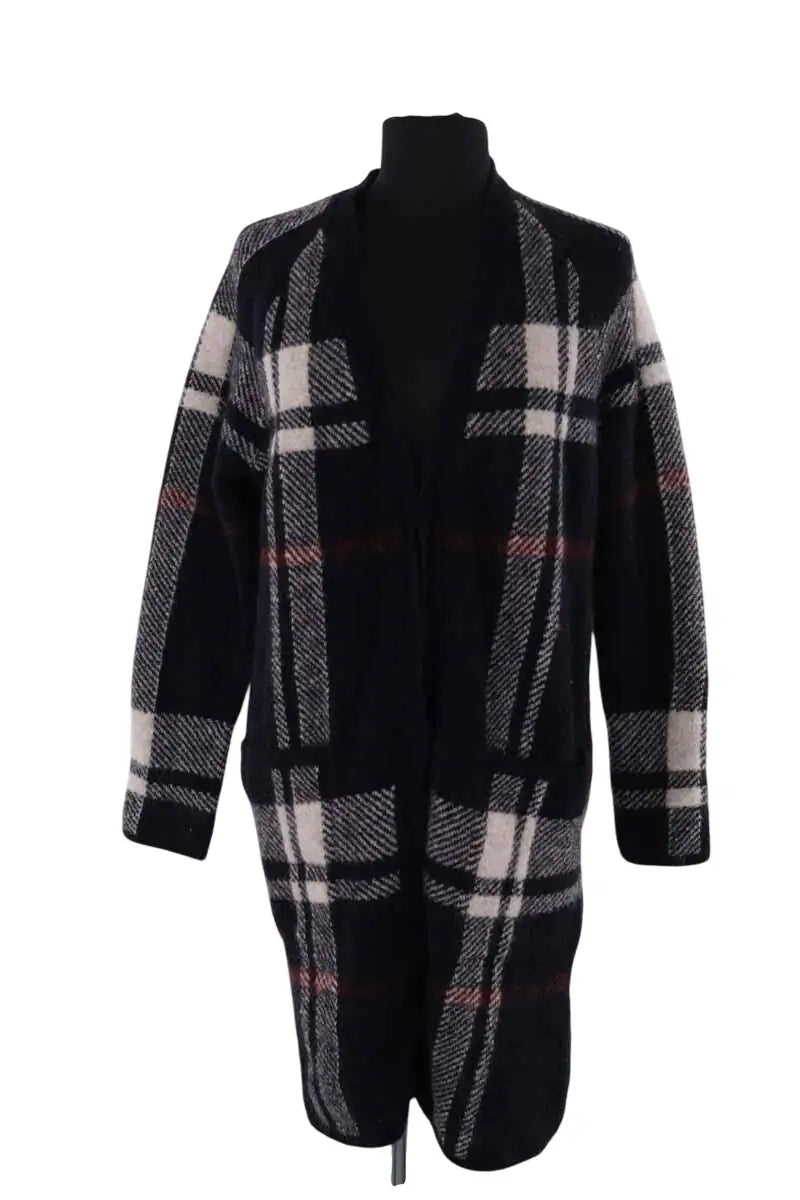 Cardigan Max Mara Bleu en Laine, taille S - Seconde Main
