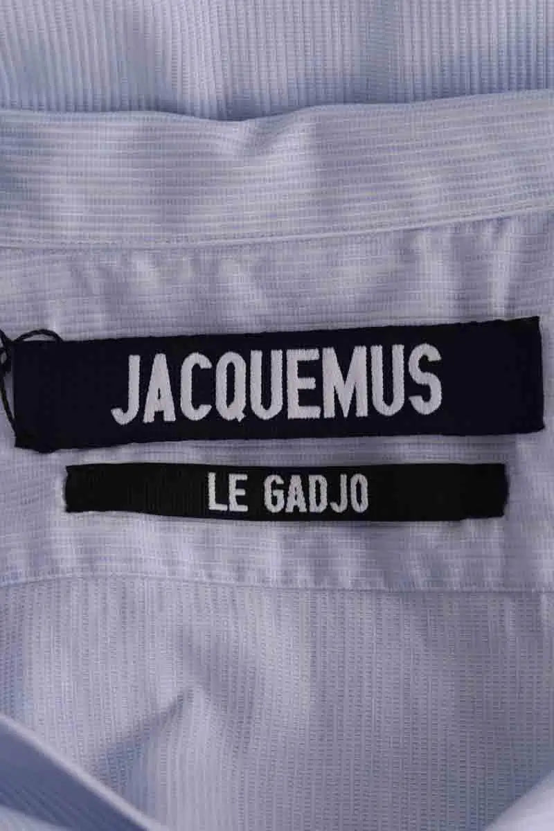 Chemise Jacquemus Le Gadjo Bleu en Coton
