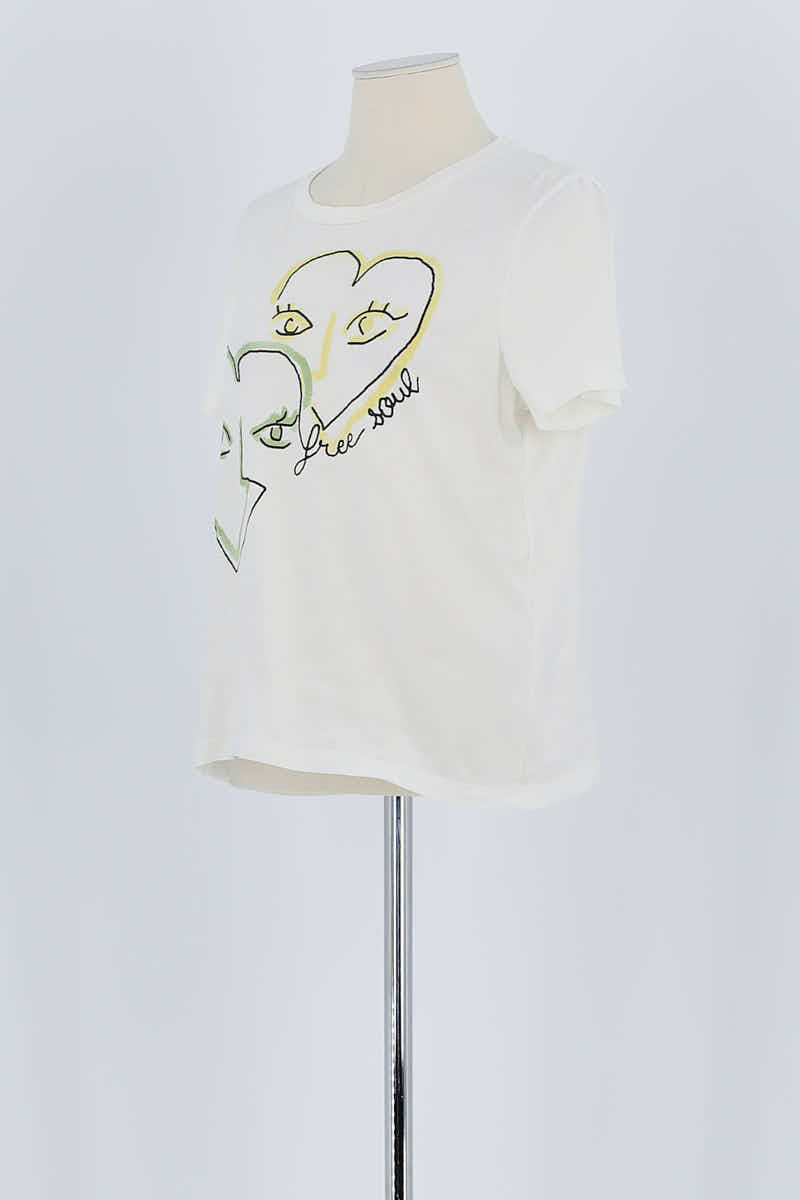 T-shirt Claudie Pierlot  Blanc