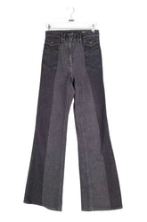 Jean large Gerard Darel Anna Noir en Coton, taille XS - Seconde Main