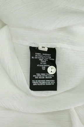 Blouse Isabel Marant Étoile Blanc en Coton