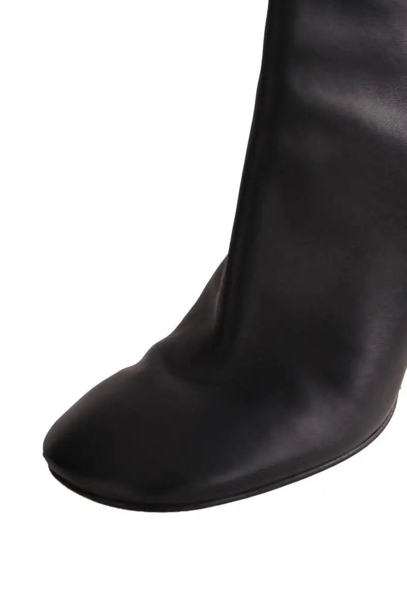 Boots Fendi Noir en Cuir