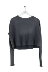 Top American Vintage Gris en Coton, taille XS - Seconde Main