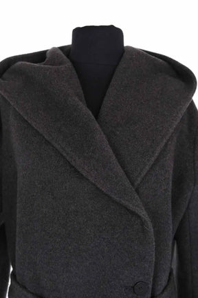 Manteau Gerard Darel Gris en Laine