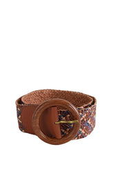 Ceinture Sessun Multicolore en Cuir, taille S - Seconde Main