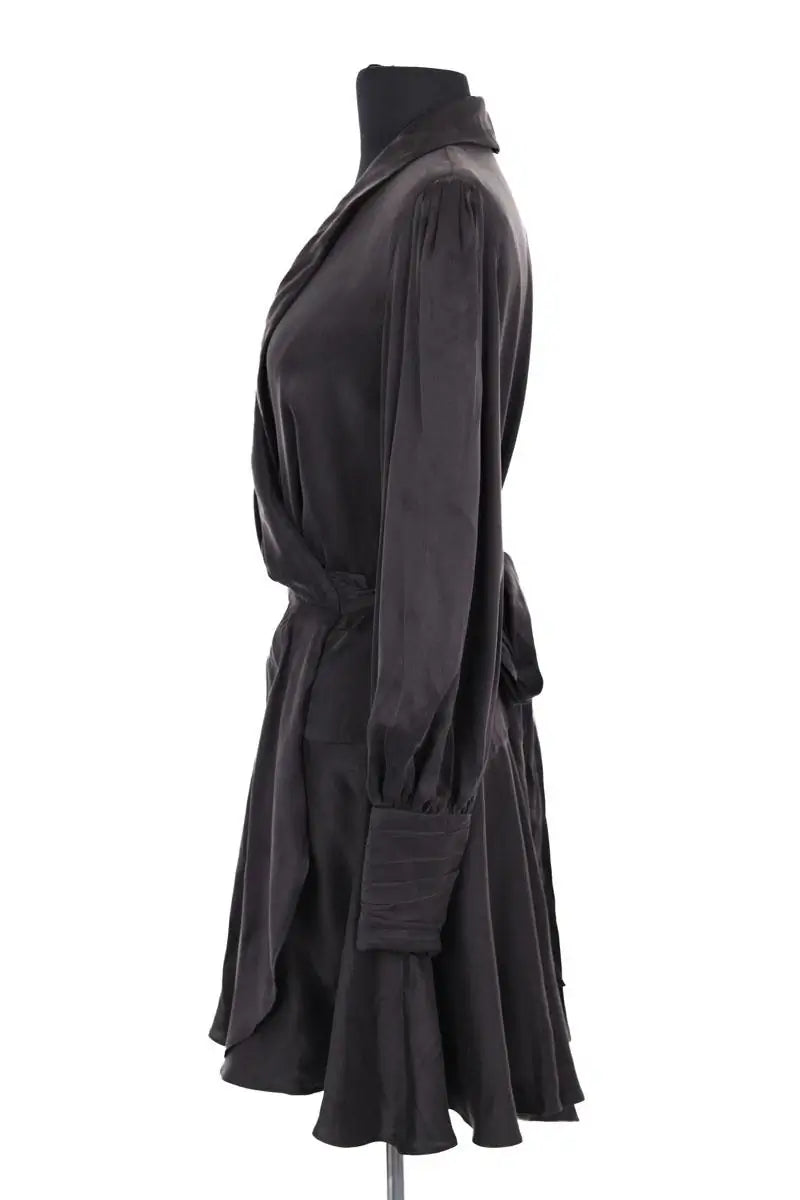 Robe Zimmermann Noir en Soie