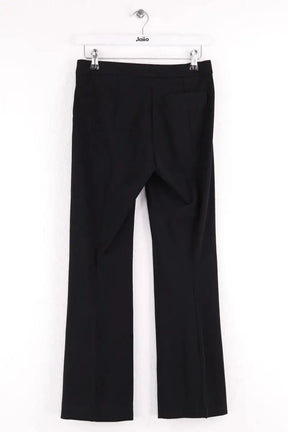 Pantalon Maje Noir en Viscose