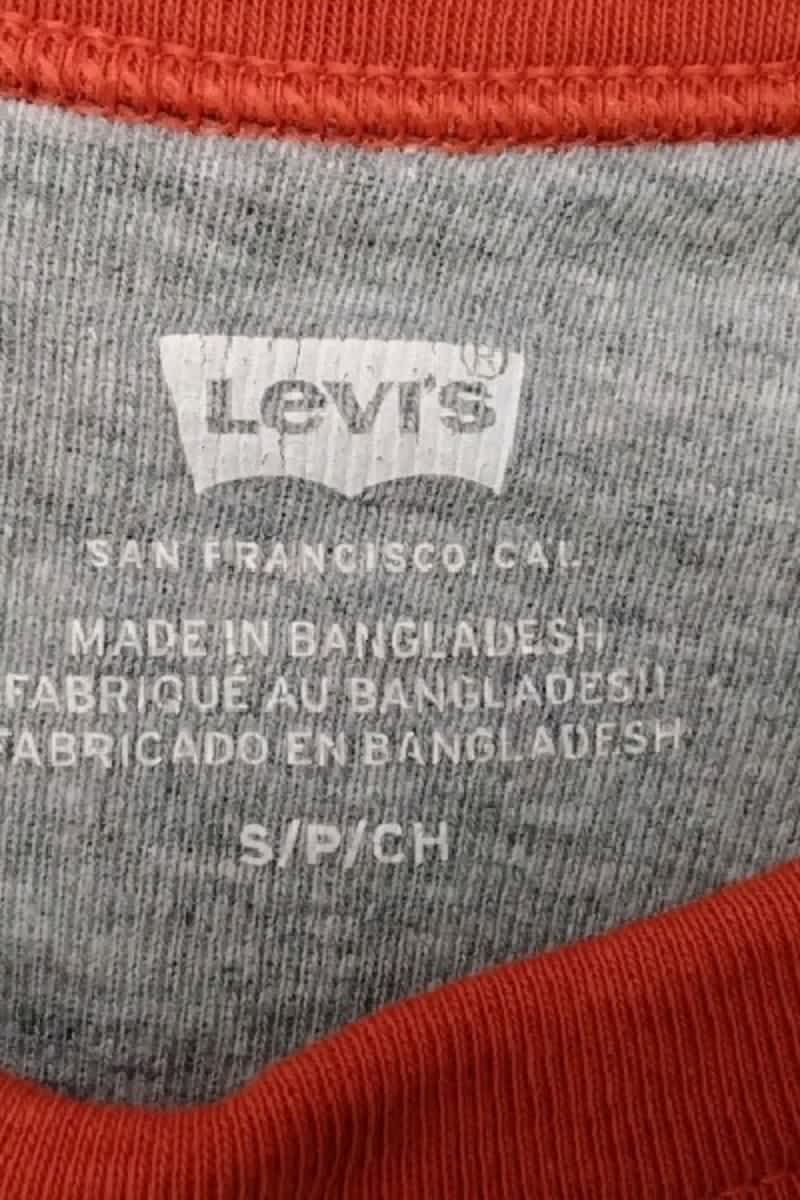 T-shirt Levi's  Gris