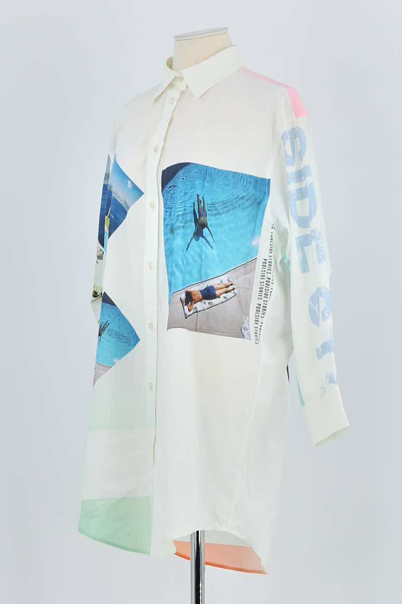 Robe Maje  Blanc