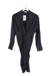 Robe Zadig & Voltaire Rozo satin Noir en Synthétique, taille XS - Seconde Main