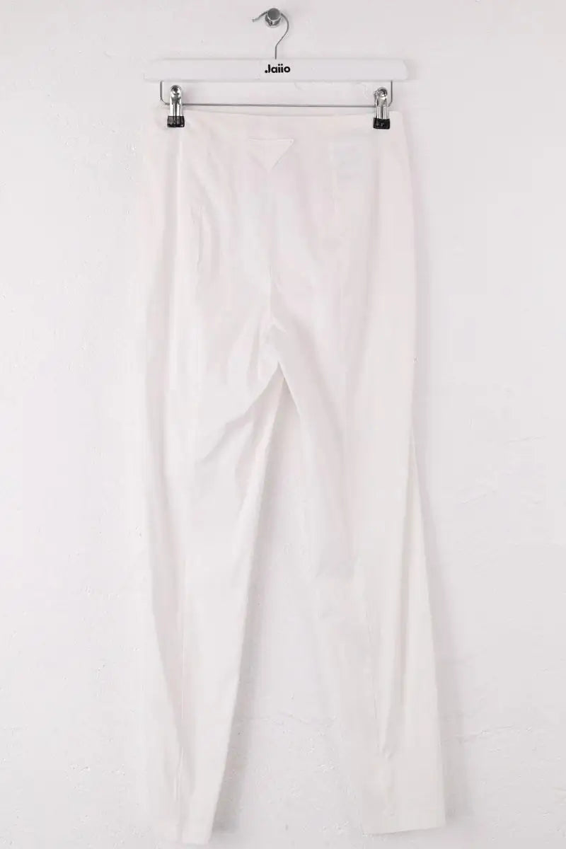 Pantalon Prada Blanc en Coton