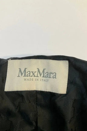 Manteau Max Mara Noir en Laine