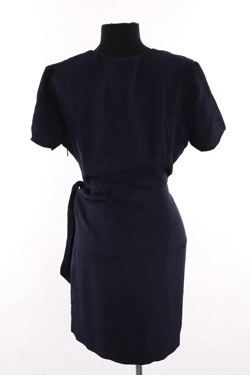 Robe Claudie Pierlot Marine en Viscose
