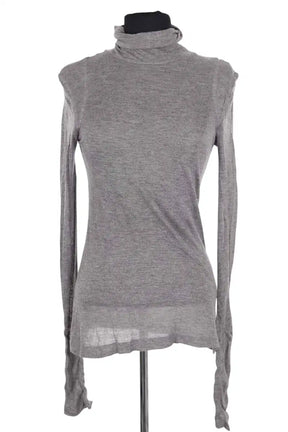 Top Barbara Bui Gris en Viscose, taille S - Seconde Main