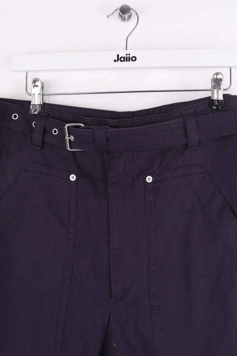 Pantalon droit Isabel Marant Violet en Coton