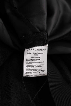 Robe Tara Jarmon Noir en Synthétique