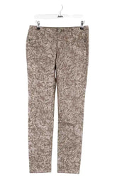 Pantalon droit Marella Kaki en Coton, taille XS - Seconde Main