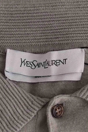 Polo Yves Saint Laurent Gris en Coton
