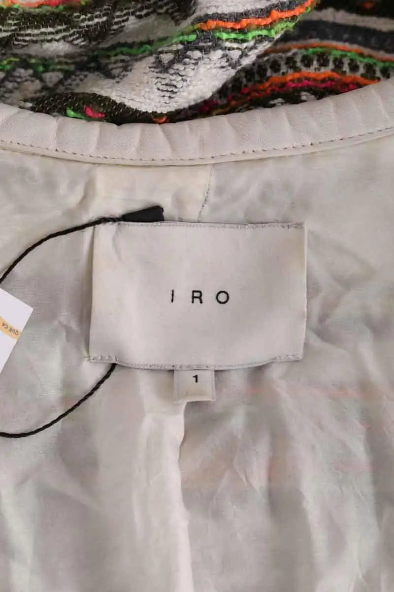 Gilet Iro Elia Multicolore en Coton