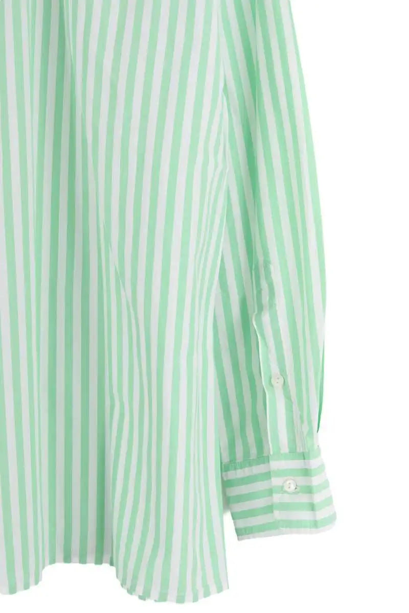 Chemise Lacoste Vert en Coton
