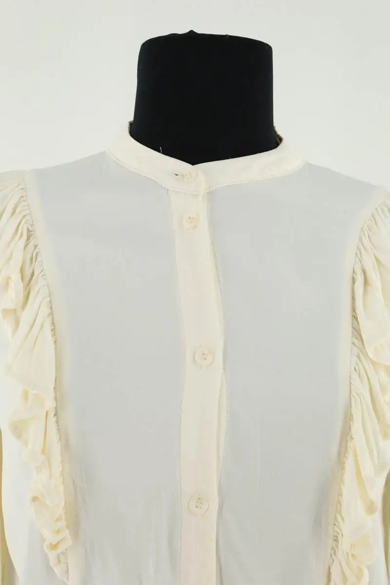 Blouse Modetrotter Ecru en Viscose