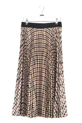 Jupe Maje Beige en Synthétique, taille S - Seconde Main