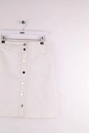 Jupe Gerard Darel Blanc en Coton