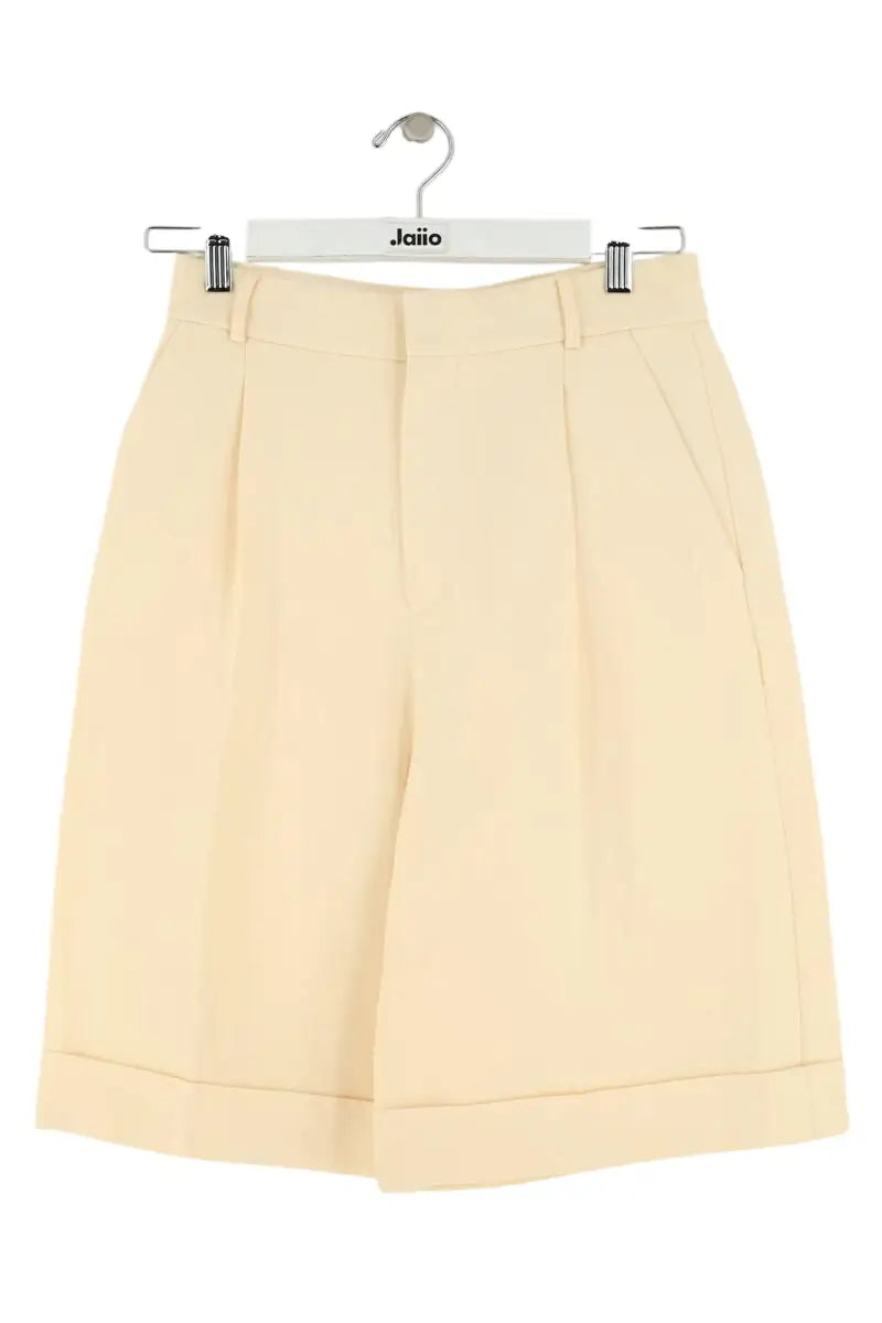 Bermuda Dior Ecru en Laine, taille S - Seconde Main