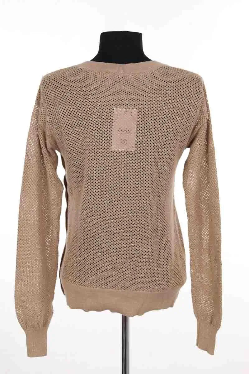 Pull Michael Kors Camel en Synthétique