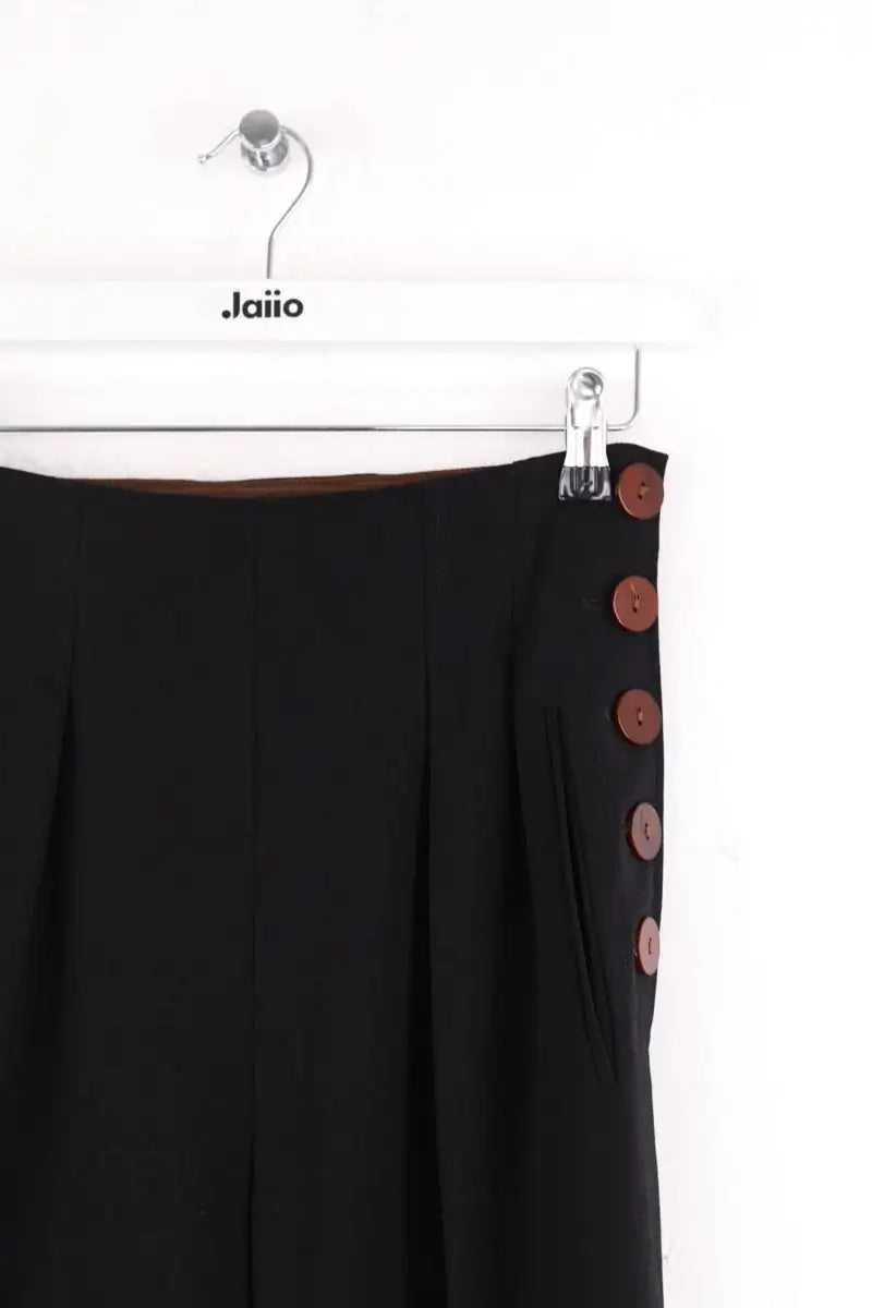 Pantalon droit Jean Paul Gaultier Noir en Laine