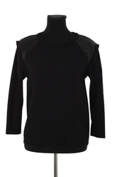T-shirt Sandro Noir en Polyester, taille S - Seconde Main