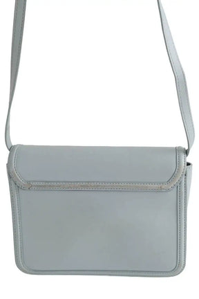 Sac à bandoulière Maje Turquoise en Cuir