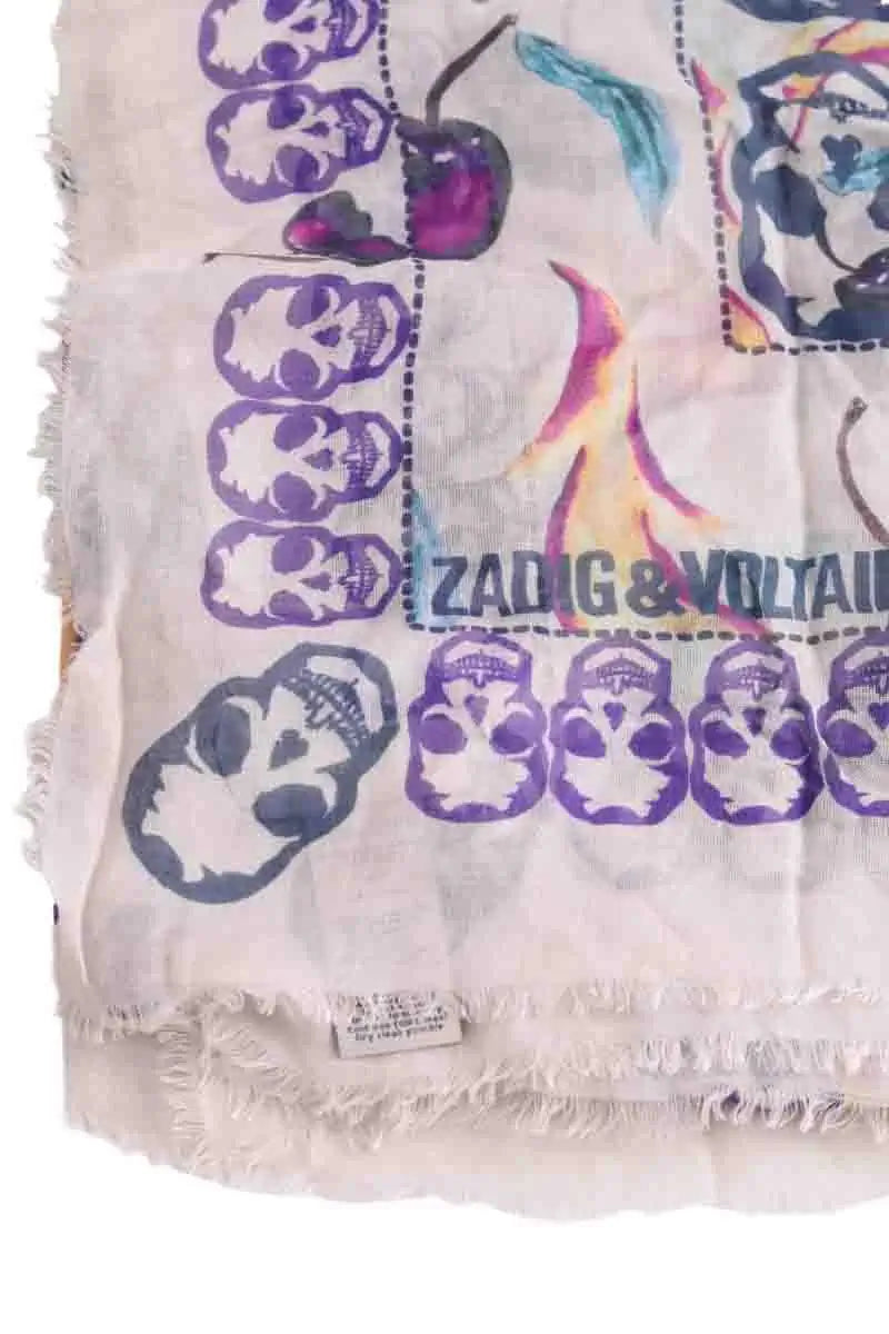 Écharpe Zadig & Voltaire Multicolore en Synthétique